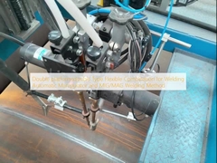 ডাবল প্ল্যাটফর্মডাবল টাইপ নমনীয় সংমিশ্রণ স্বয়ংক্রিয় ম্যানিপুলেটর এবং এমআইজি / এমএজি ওয়েল্ডিং পদ্ধতি