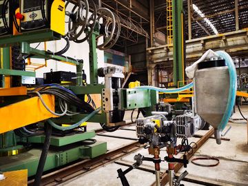Cantilever SAW পাইপ ওয়েল্ডিং ম্যানিপুলেটর মেশিন 300kg লোড হচ্ছে