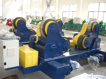 Movable Self-aligned Welding Rotator PU Coated VFD Control For Vessel